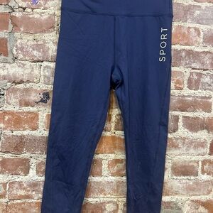 Tommy Hilfiger Kids Navy Leggings